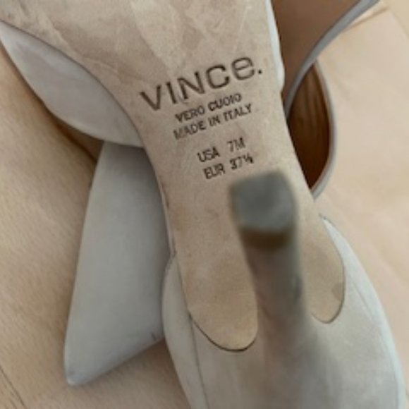 Vince Celeste d'Orsay Heels size 7M - Picture 8 of 8